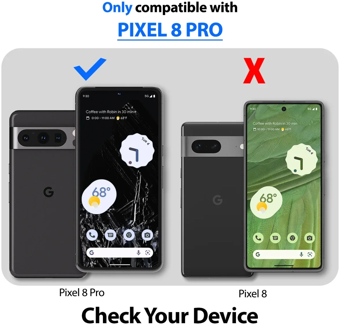Whitestone Scope Case Google Pixel 8 Pro Hoesje MagSafe Wit afbeelding 6