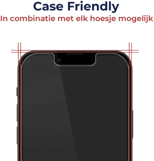Rosso iPhone 15 Pro Privacy Glass Tempered Glass met Installatietray afbeelding 5