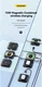 Essager 3-in-1 Opvouwbare Draadloze Lader iPhone/AirPods/Watch Zwart afbeelding 3