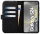 Rosso Elite Samsung Galaxy S24 Hoesje MagSafe Leer Zwart afbeelding 2