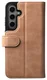Rosso Elite Samsung Galaxy S24 Hoesje MagSafe Leer Lichtbruin afbeelding 9