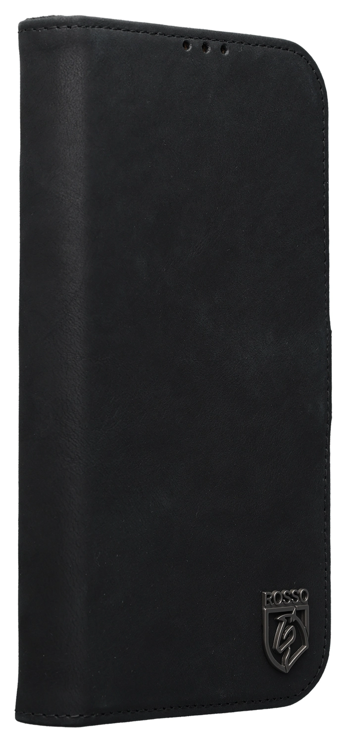 Rosso Elite Samsung Galaxy S24 Ultra Hoesje MagSafe Leer Zwart afbeelding 11