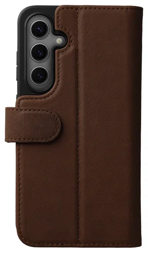 Rosso Elite Samsung Galaxy S24 Plus Hoesje MagSafe Leer Bruin afbeelding 12