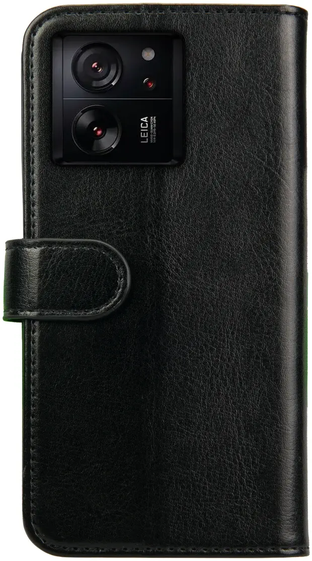 Rosso Element Xiaomi 13T / 13T Pro Hoesje Book Case Wallet Zwart afbeelding 2