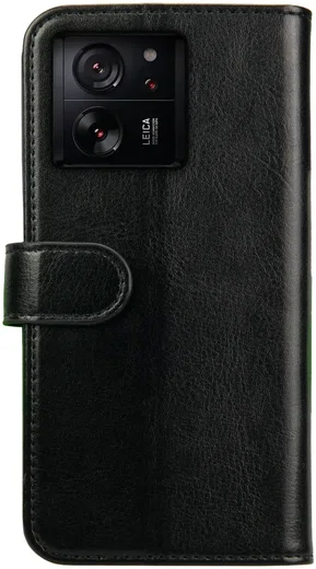 Rosso Element Xiaomi 13T / 13T Pro Hoesje Book Case Wallet Zwart afbeelding 2