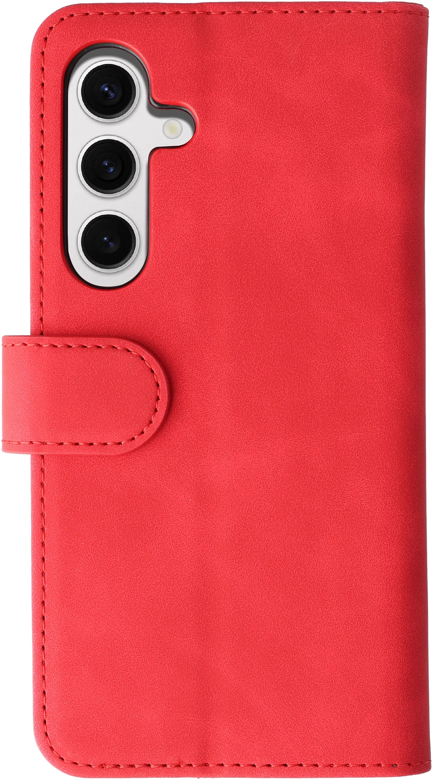 Rosso Element Samsung Galaxy S24 Hoesje Book Case Wallet Rood afbeelding 11