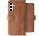 Rosso Element Samsung Galaxy S24 Hoesje Book Case Wallet Bruin afbeelding 2