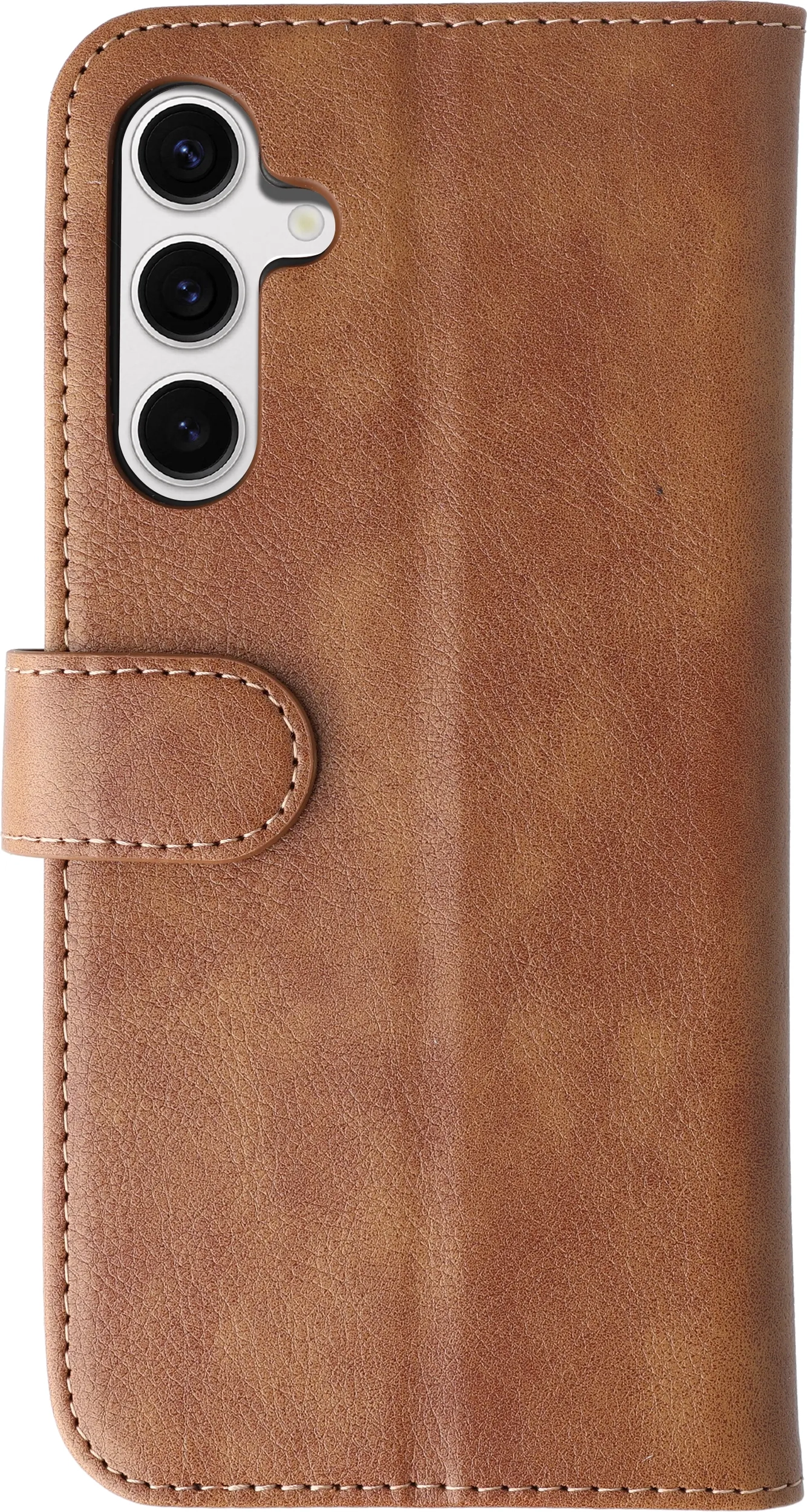 Rosso Element Samsung Galaxy S24 Hoesje Book Case Wallet Bruin afbeelding 12