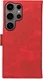 Rosso Element Samsung Galaxy S24 Ultra Hoesje Book Case Wallet Rood afbeelding 2