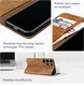 Rosso Element Samsung Galaxy S24 Ultra Hoesje Book Case Wallet Bruin afbeelding 4