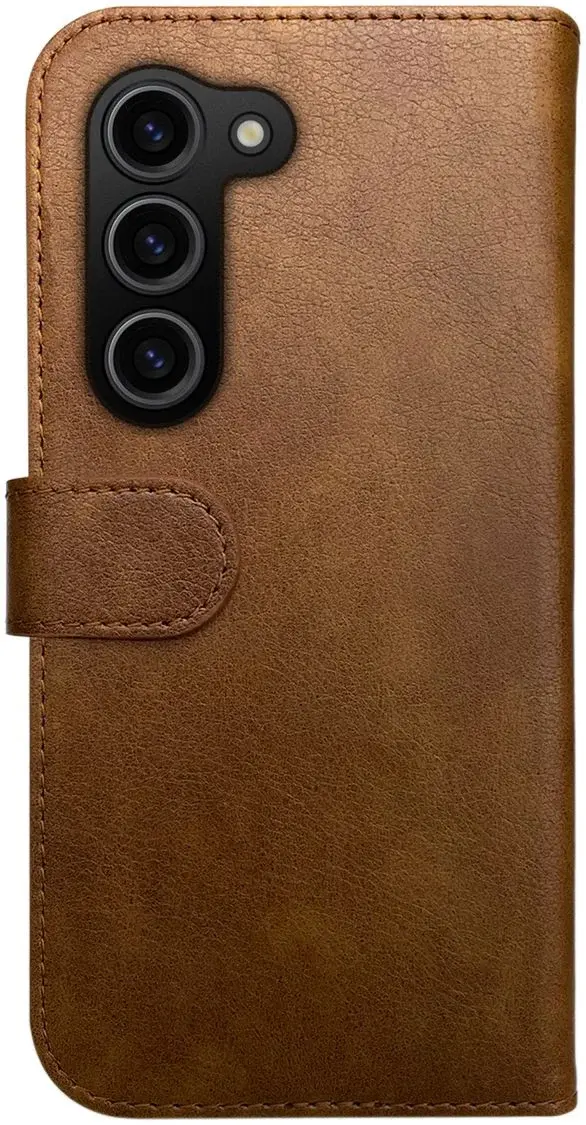 Rosso Element Samsung Galaxy S24 Plus Hoesje Book Case Wallet Bruin afbeelding 2