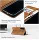 Rosso Element Samsung Galaxy S24 Plus Hoesje Book Case Wallet Bruin afbeelding 4