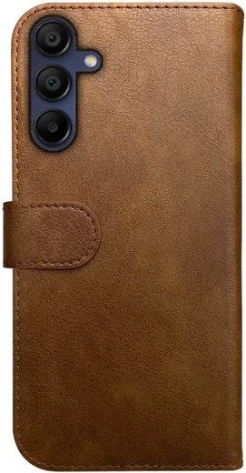 Rosso Element Samsung Galaxy A15 Hoesje Book Case Wallet Bruin afbeelding 2