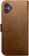 Rosso Element Samsung Galaxy A05 Hoesje Book Case Wallet Bruin afbeelding 2