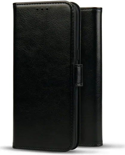 Rosso Element OnePlus 12 Hoesje Book Cover Case Wallet Zwart afbeelding 6