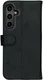 Rosso Deluxe Samsung Galaxy S24 Hoesje Echt Leer Book Case Zwart afbeelding 10