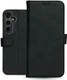 Rosso Deluxe Samsung Galaxy S24 Hoesje Echt Leer Book Case Zwart afbeelding 11