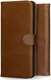 Rosso Deluxe Samsung Galaxy S24 Hoesje Echt Leer Book Case Bruin afbeelding 13