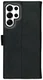 Rosso Deluxe Samsung Galaxy S24 Ultra Hoesje Echt Leer Book Case Zwart afbeelding 11