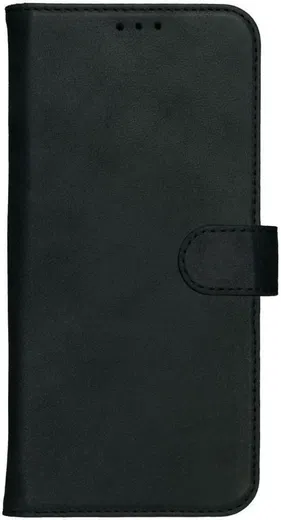 Rosso Deluxe Samsung Galaxy S24 Plus Hoesje Echt Leer Book Case Zwart afbeelding 8