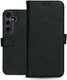 Rosso Deluxe Samsung Galaxy A15 Hoesje Echt Leer Book Case Zwart afbeelding 5