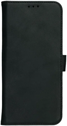 Rosso Deluxe OnePlus 12 Hoesje Echt Leer Book Case Zwart afbeelding 5