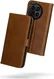 Rosso Deluxe OnePlus 12 Hoesje Echt Leer Book Case Bruin afbeelding 4