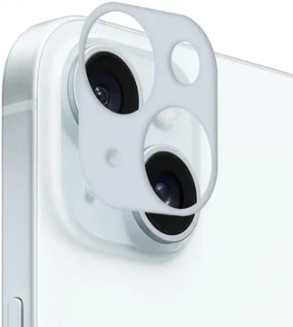 Rosso Apple iPhone 15 / 15 Plus Camera Lens Protector Blauw