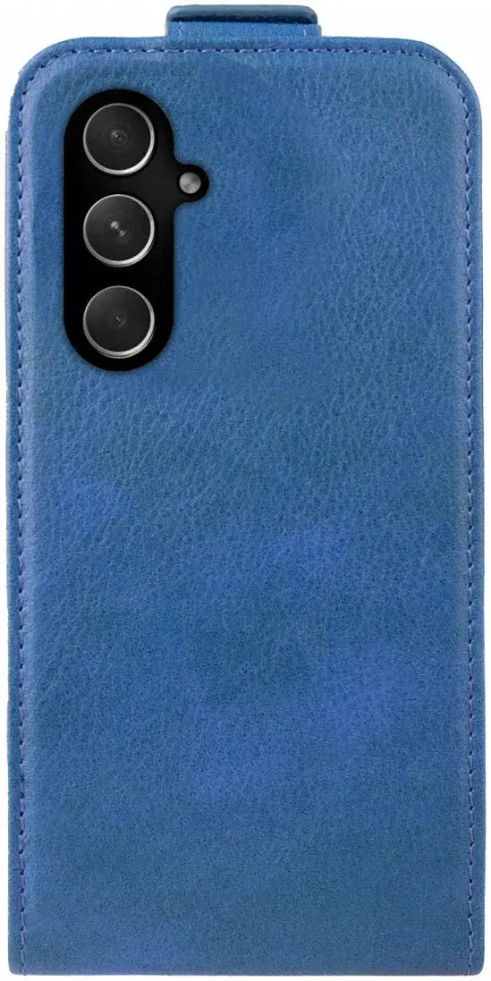 Rosso Element Samsung Galaxy S24 Hoesje Verticale Flip Case Blauw afbeelding 3