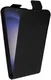 Rosso Element Samsung Galaxy S24 Ultra Hoesje Verticale Flip Zwart