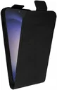 Rosso Element Samsung Galaxy S24 Ultra Hoesje Verticale Flip Zwart