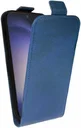 Rosso Element Samsung Galaxy S24 Ultra Hoesje Verticale Flip Blauw
