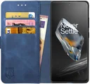 Rosso Element OnePlus 12 Hoesje Book Cover Case Wallet Blauw