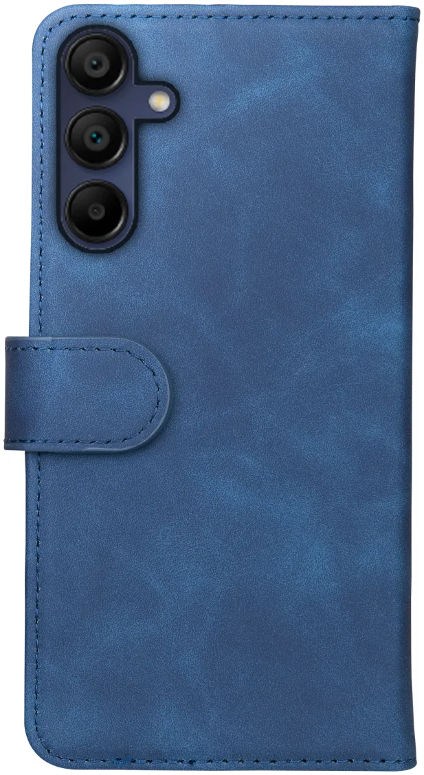 Rosso Element Samsung Galaxy A15 Hoesje Book Case Wallet Blauw afbeelding 2