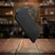 Rosso Element OnePlus 12 Hoesje Verticale Flip Case Zwart afbeelding 4