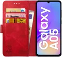 Rosso Element Samsung Galaxy A05 Hoesje Book Case Wallet Rood