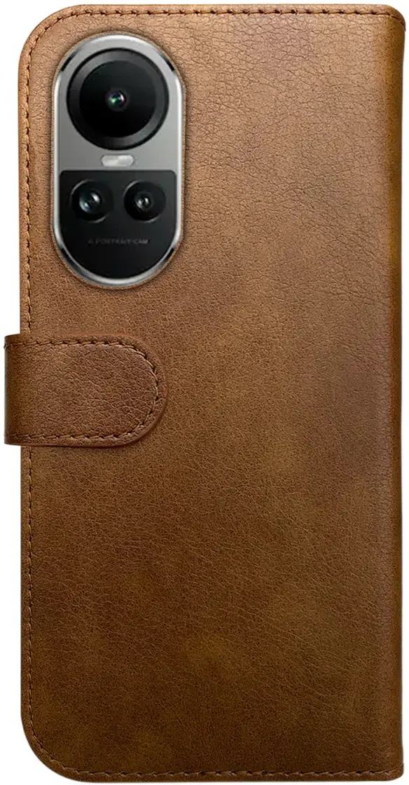 Rosso Element Oppo Reno 10 Pro Hoes Book Case Wallet Bruin afbeelding 2