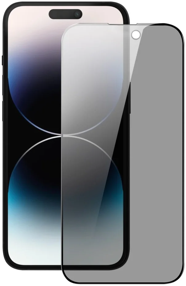 Dux Ducis Apple iPhone 15 Pro Screen Protector Privacy Tempered Glass afbeelding 1