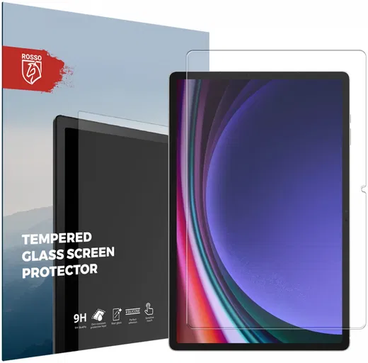Rosso Samsung Galaxy Tab S10+ /  S9+ / S9 FE+ 9H Tempered Glass Screen Protector afbeelding 1