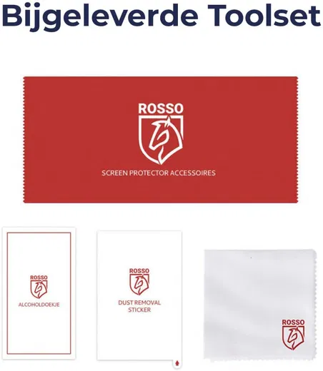 Rosso Samsung Galaxy Tab S10+ /  S9+ / S9 FE+ 9H Tempered Glass Screen Protector afbeelding 3