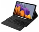 Buddi Zuna Samsung Tab S9 Ultra Hoes met QWERTY Toetsenbord Book Case Zwart afbeelding 5