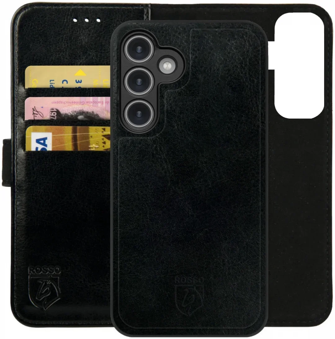 Rosso Element Uitneembaar 2-in-1 Samsung Galaxy S24 Plus Hoesje Zwart afbeelding 1