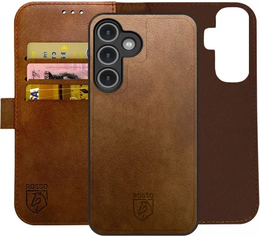 Rosso Element Uitneembaar 2-in-1 Samsung Galaxy S24 Plus Hoesje Bruin afbeelding 1