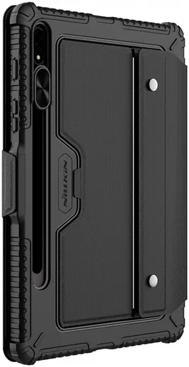 Nillkin Samsung Galaxy Tab S7/S8 Hoes met Bluetooth Toetsenbord Zwart afbeelding 2