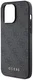 Guess Apple iPhone 15 Pro Hoesje Hard Case 4G Logo Metal Grijs afbeelding 6