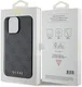 Guess Apple iPhone 15 Pro Hoesje Hard Case 4G Logo Metal Grijs afbeelding 8