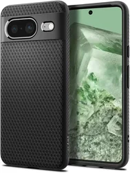 Spigen Liquid Air Google Pixel 8 Hoesje Back Cover Matte Zwart afbeelding