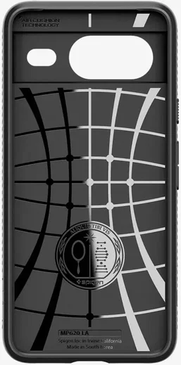Spigen Liquid Air Google Pixel 8 Hoesje Back Cover Matte Zwart afbeelding 10