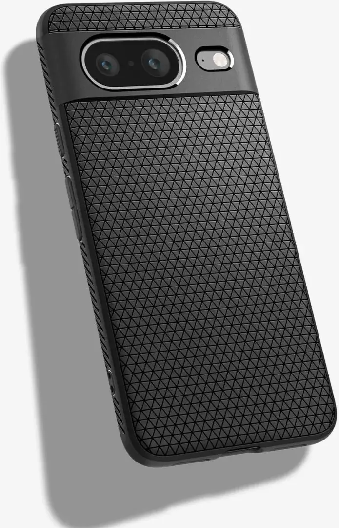 Spigen Liquid Air Google Pixel 8 Hoesje Back Cover Matte Zwart afbeelding 15