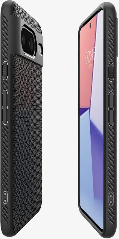 Spigen Liquid Air Google Pixel 8 Hoesje Back Cover Matte Zwart afbeelding 16